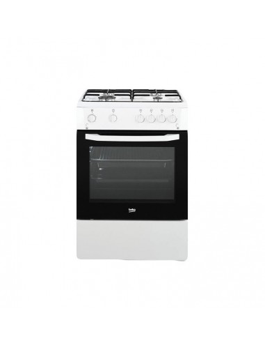 Cuisinière BEKO blanche 4 feux