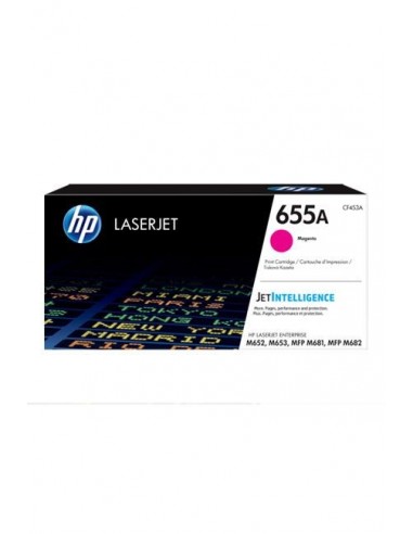 Toner HP 655A Original LaserJet /Magenta /Laser /10500 pages /HP Color LaserJet Enterprise M652n - M652dn - M653dn - M681f