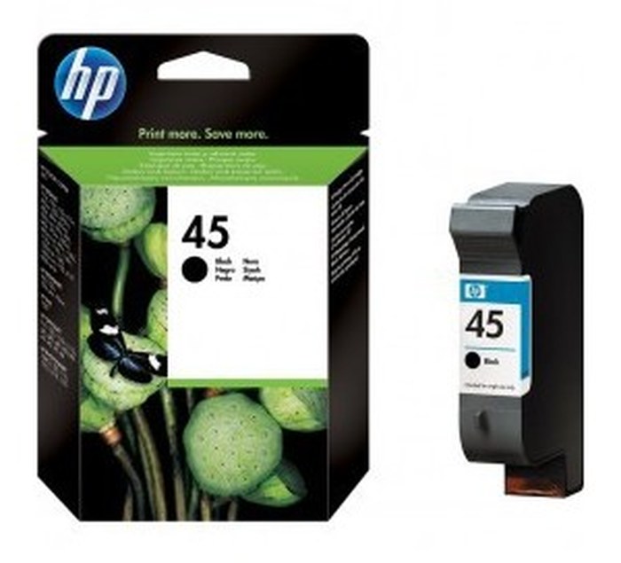 HP 45 Large Black Inkjet Print Cartridge