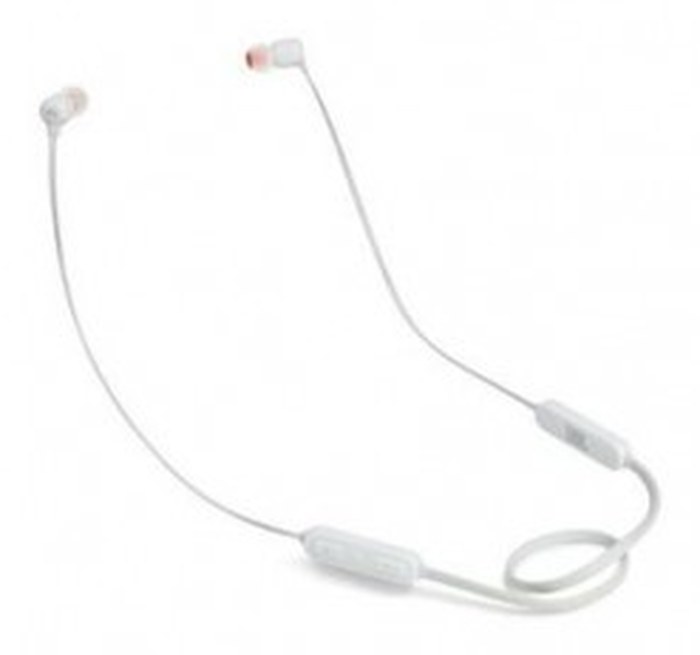 Écouteurs JBL T110 /Blanc /Bluetooth /8.6 mm /20 Hz - 20 kHz /120mAh