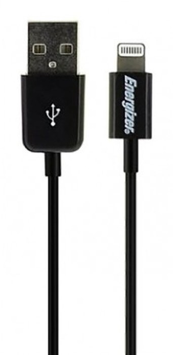 Cable ENERGIZER /Noir /USB Data Lightning (type iPhone5) /1m