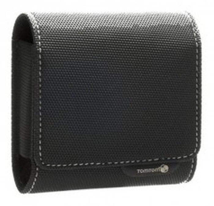 TomTom Housse de transport en cuir noir 3,5" - pour GPS, téléphone portable et accessoires
