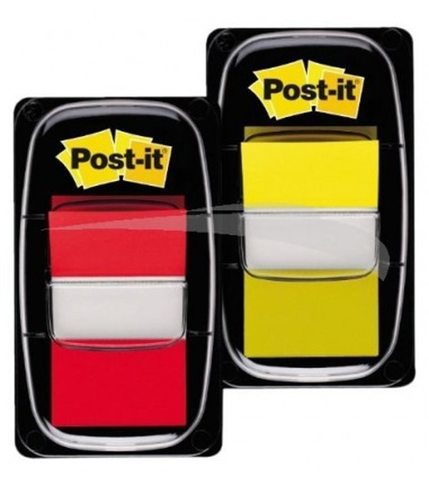 Distributeur de 50 index Post-it Coloris au choix
