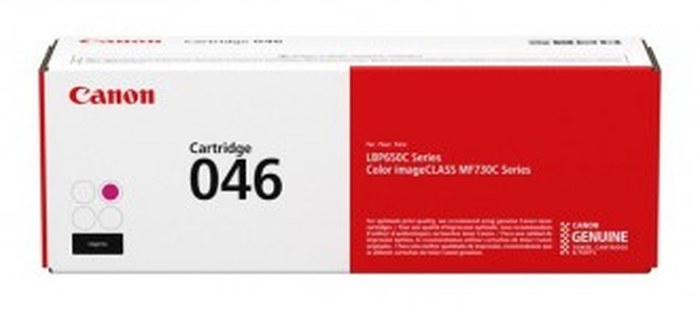 Cartouche de toner Canon Cartridge 046 Magenta - 2300 Pages (1248C002AA)