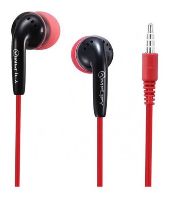Ecouteurs AMPLIFY New revolutionary /Rouge /1,2 m