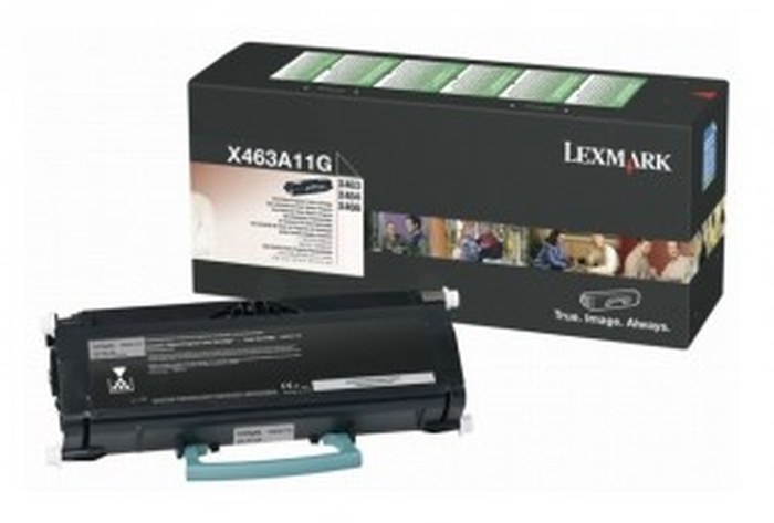 X463,X464,X466 TONER Noir (3,5K) (X463A11G)