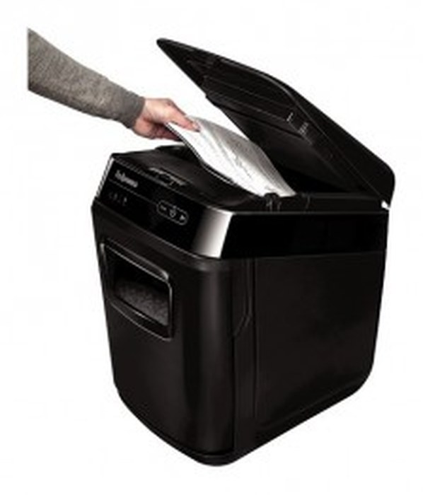 Destructeur de documents Fellowes AutoMax 130C Coupe croisée (4680101)