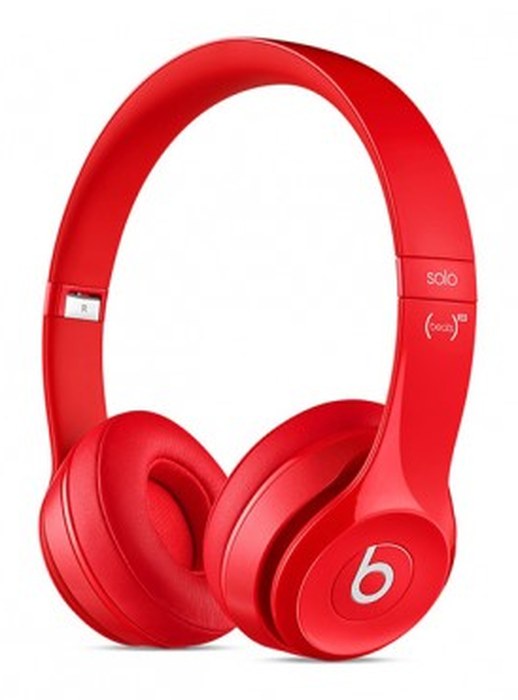 Casque supra-auriculaire Beats Solo2 - Rouge brillant