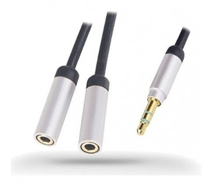 Kit Adaptateur MUVIT /Audio 3.5 mm /Noir-Argent