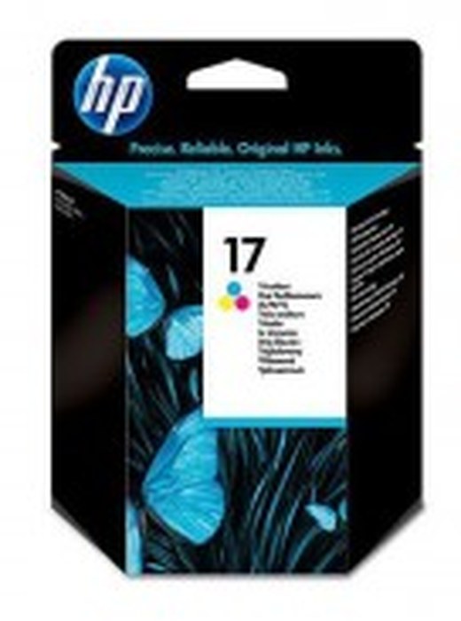 HP 17 Tricolor Ink Cartridge EUR pour hp deskjet 816c/840c/8 (C6625A)