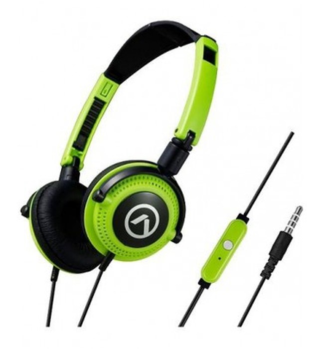 Casque AMPLIFY audio Symphony /Vert /1.2 m