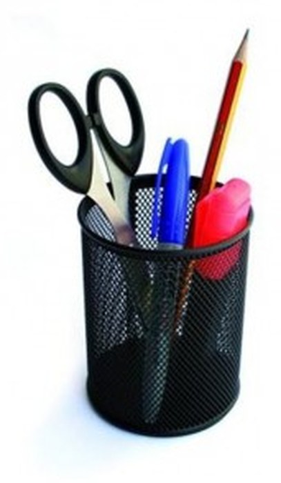 PORTE STYLO EN METAL NOIR