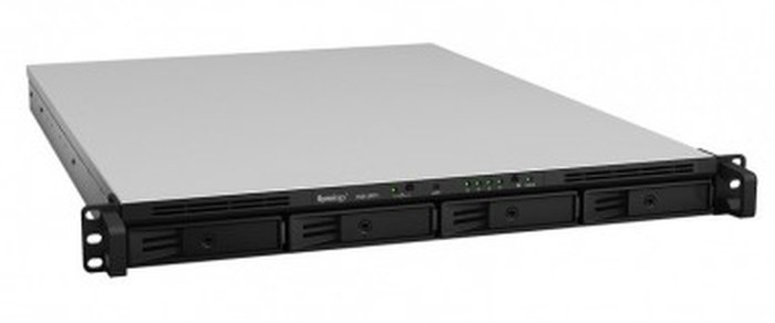 Serveur NAS 4 baies hautes performances évolutif Synology RackStation RS815RP+ avec alimentation redondante