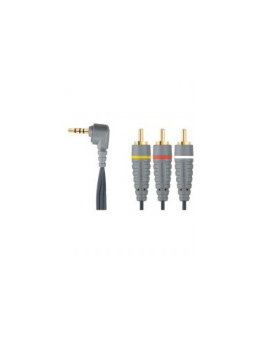 BE BLUE 3.5MM AUDIOVIDEO CABLE 3.5MM AV - 3X RCA M