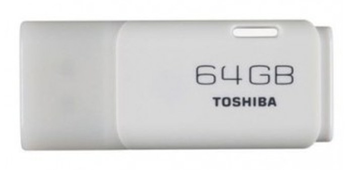 Clé USB TOSHIBA TransMemory U202 /Blanc /USB 2.0 /64 Go