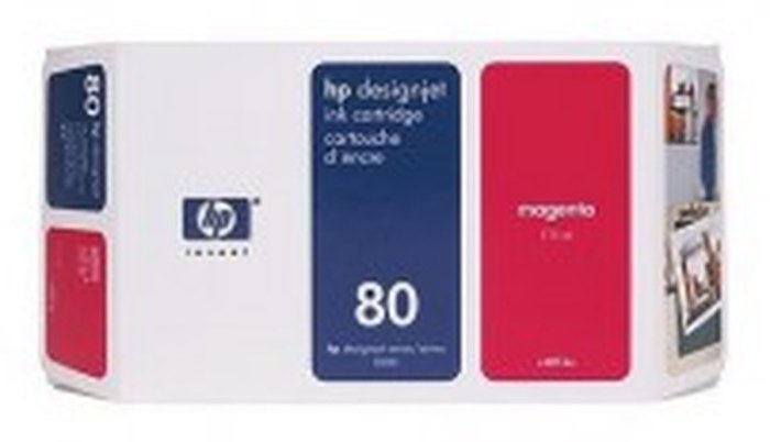 HP 80 350-ml Magenta Cartouche (C4847A)