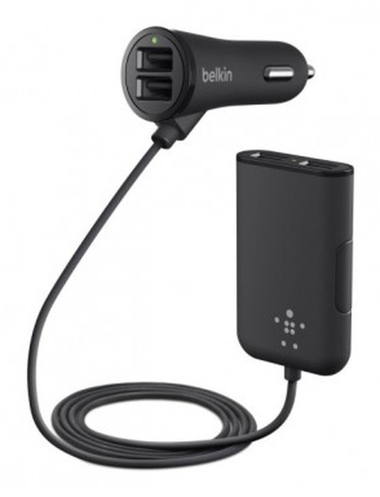 Chargeur allume-cigare 4 prises USB