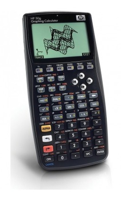 Calculatrice graphique HP 50g sans fil avec pochette de protection offerte