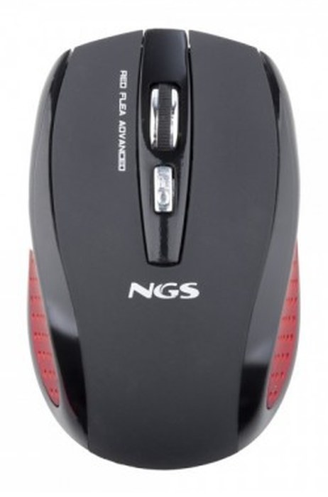 SOURIS NGS OPTICAL SANS FIL ROUGE