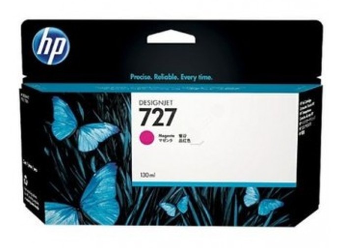 Cartouche d'encre HP 727 DesignJet Ink Cartridge /Magenta /300 ml /HP DesignJet T1500 - T1530 - T2500 - T2530 - T920 - T930
