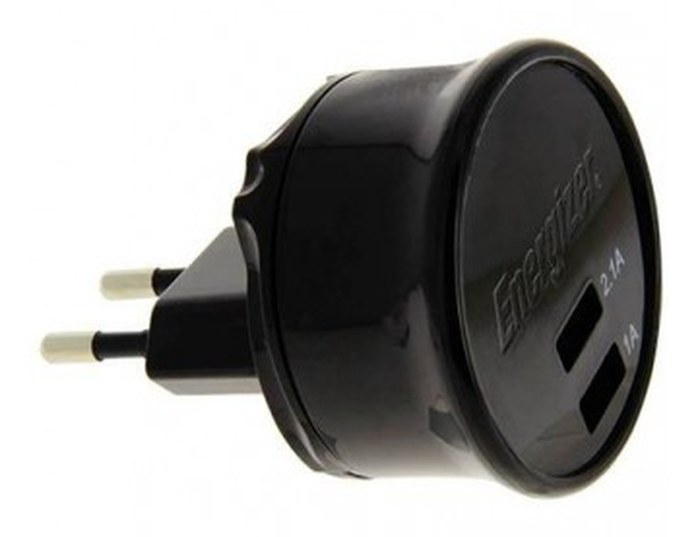 Chargeur ENERGIZER Ultimate /15 W /2 USB /Noir