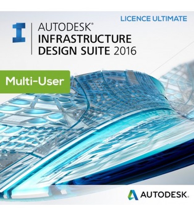 Licence Autodesk Infrastructure Design Suite Ultimate 2016 - Multi-User