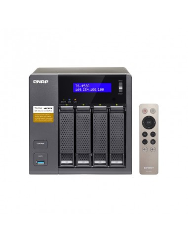 Serveur NAS QNAP TS-453A |4 Baie-Celeron-4GB|
