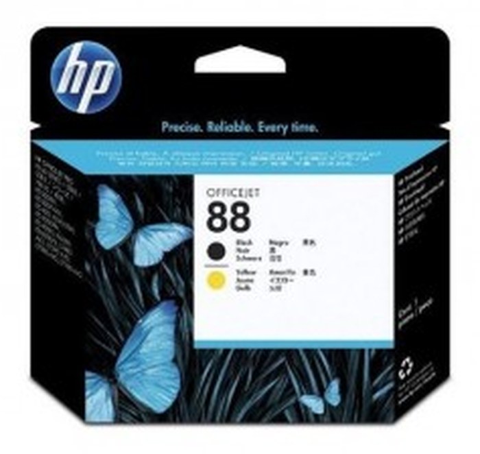 HP 88 noir and Yellow Officejet tete d'impression (C9381A)