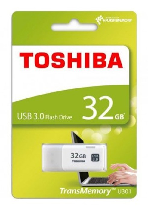 Clé TransMemory U301 32 Go - Blanc - usb 3.0