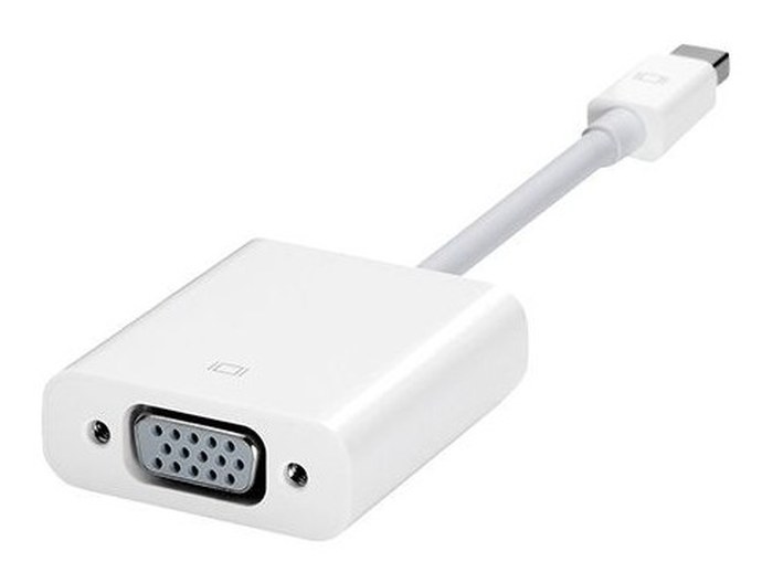 Adaptateur APPLE /Mini-DisplayPort vers VGA /Blanc /pour le Mac (Mini DisplayPort et Thunderbolt)