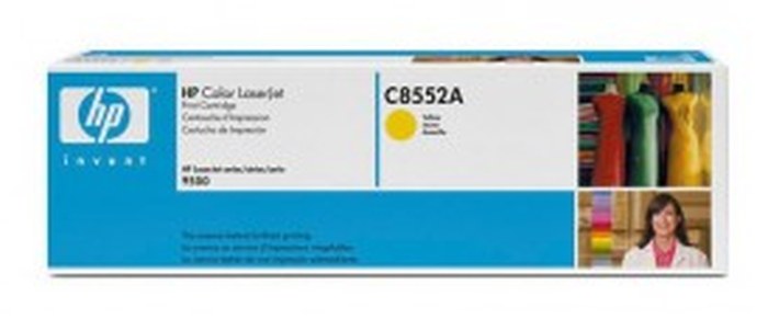 HP Colour LaserJet smart print cartridge, yellow (C8552A)