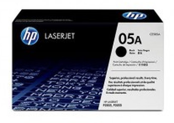 Cartouche d'impression noire HP LaserJet 05A (CE505A)
