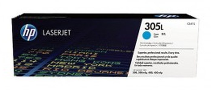HP 305L Economy Cyan OriginalLaserJet Toner Cartridge (CE41 (CE411L)