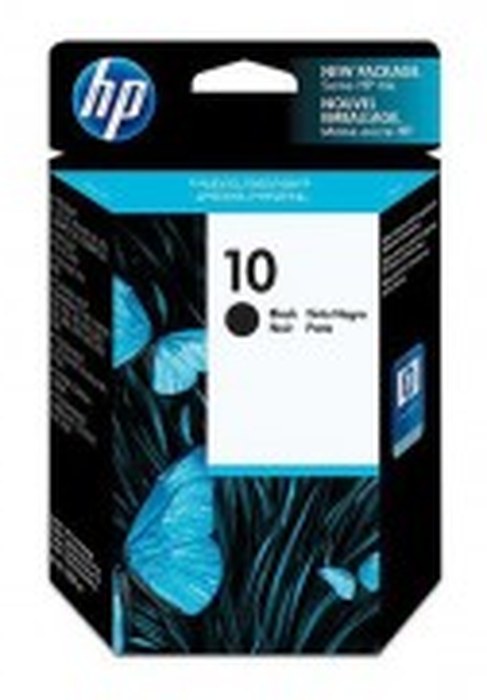 HP 10 Large Black Ink Cartridge, EUR (69ml) BIJ 3000 (C4844A)