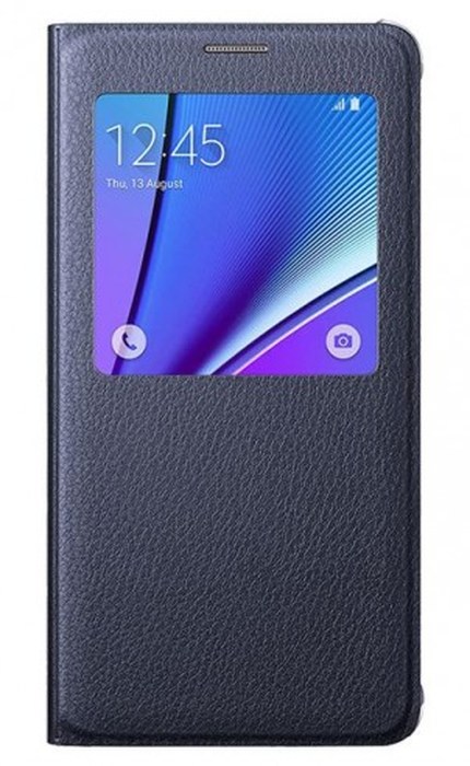 Cover SAMSUNG S View pour Samsung Note 5 /5.7Pouce /Noir