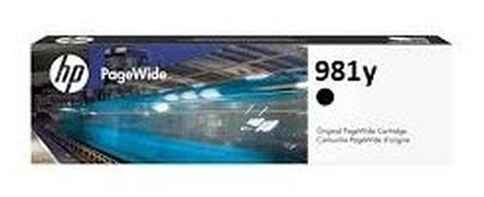 HP 981Y Black Original PageWide Crtg ~16,000 pages