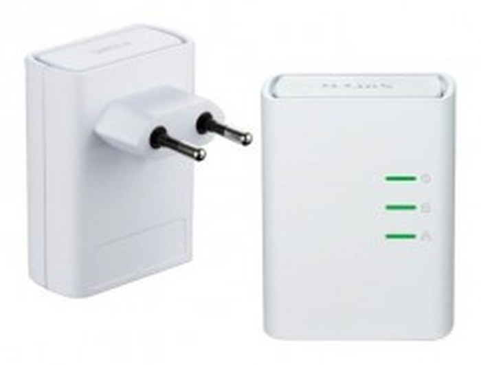 Pack de 2 Mini adaptateurs CPL Nano D-Link Homeplug AV 500Mbps - RJ45