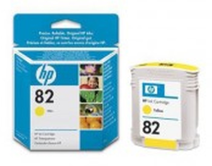 HP 82 69-ml Yellow Ink Cartridge (C4913A)