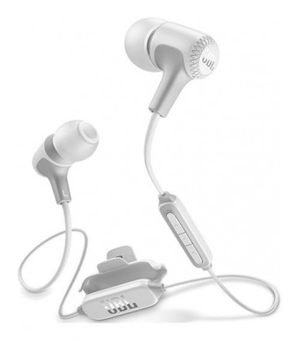 Ecouteurs JBL E15 /Micro /Câble /Blanc