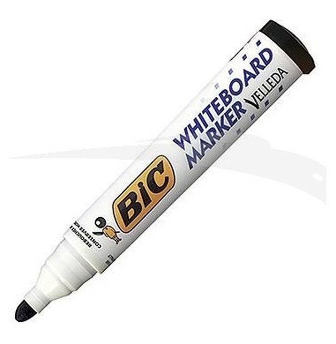 Marqueurs effaçables BIC 1701 Velleda 3 Coloris au choix - Boite de 12 Marqueurs