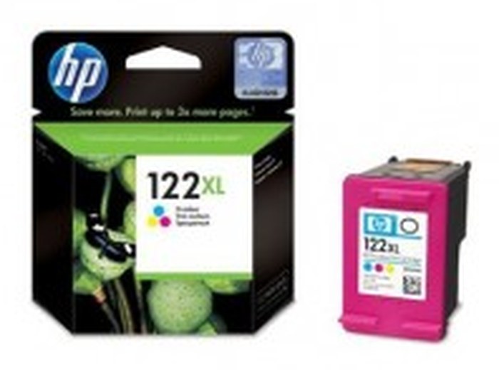 Cartouche d'encre trois couleurs HP 122XL (CH564HE)