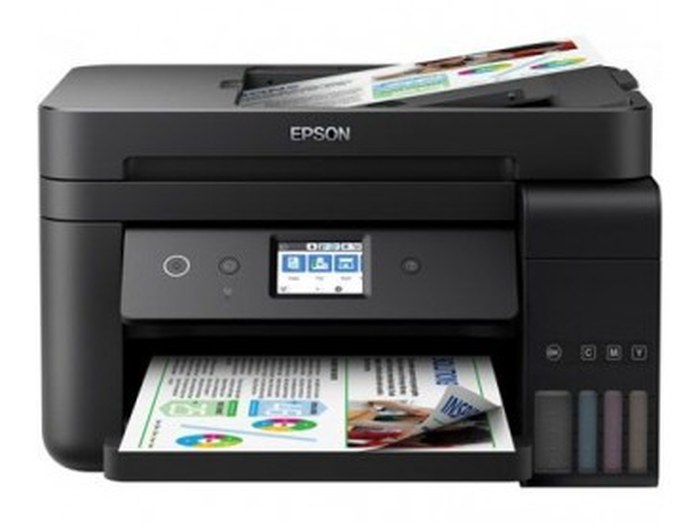 Imprimante Jet Encre EPSON ITS L6190 /Noir /Couleur /15 ppm /A4 - A5 - A6 - B5 /Print - Scan - Copy - Fax /WiFi - USB - WiFi Di