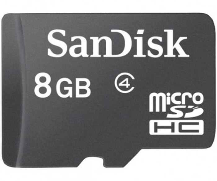 CARTE MEMOIRE SANDISK 8 GO