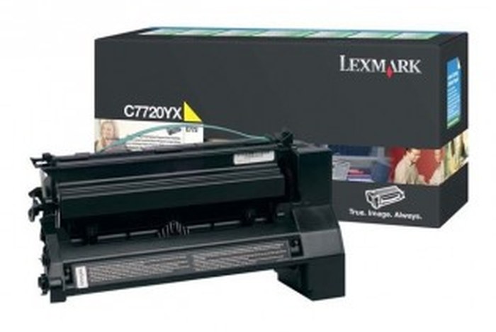 C772, X772e TONER Jaune très haute capacité (15K) (C7720YX)