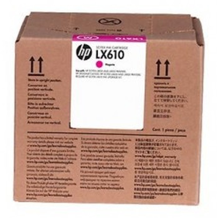 Encre HP LX610 latex Ink Cartridge /Magenta /3 litres /HP Latex 820 Printer - 850 Printer
