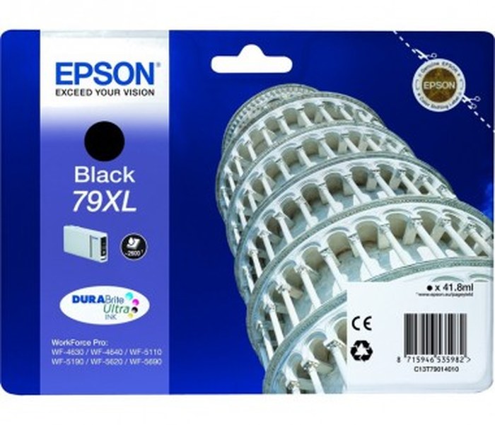 Encre Noire XL WF-5110DW/5190DW/5620DWF/5690DWF/(2 600 p)
