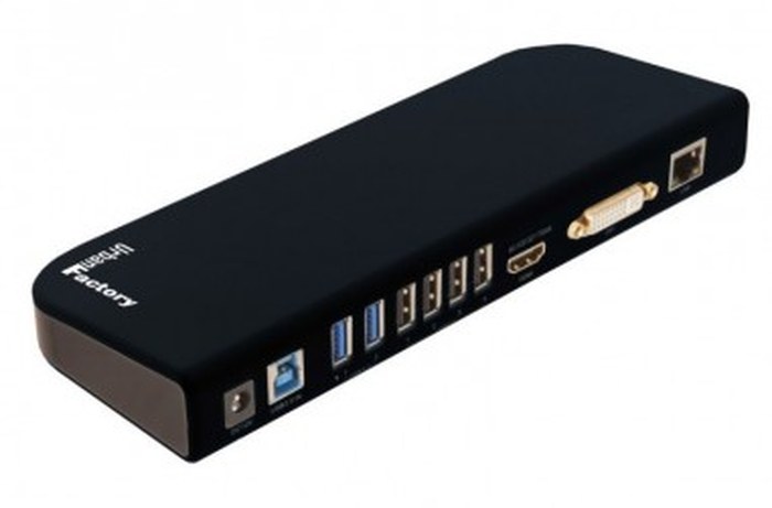 Station d'accueil universelle Réplicateur de ports USB 3.0 (Ethernet / DVI / HDMI / USB)