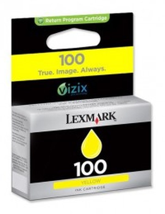 100 Cartouche d'encre Jaune