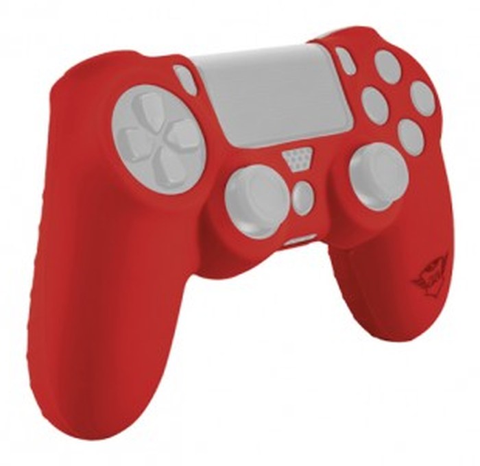 Coque en silicone pour manette de jeu Rouge