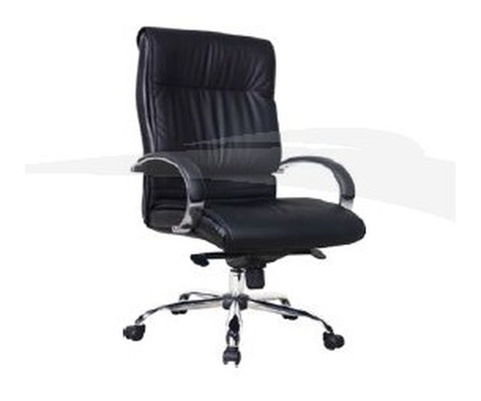Fauteuil président en PU noir
